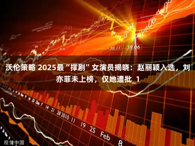 沃伦策略 2025最“撑剧”女演员揭晓：赵丽颖入选，刘亦菲未上榜，仅她遭批_1